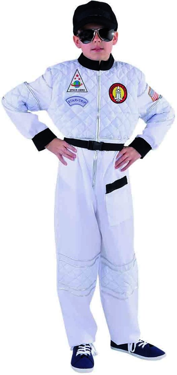 Science Fiction & Space Kostuum | Nasa Astronaut Space Shuttle Kind Kostuum | Maat 116 | Carnaval kostuum | Verkleedkleding